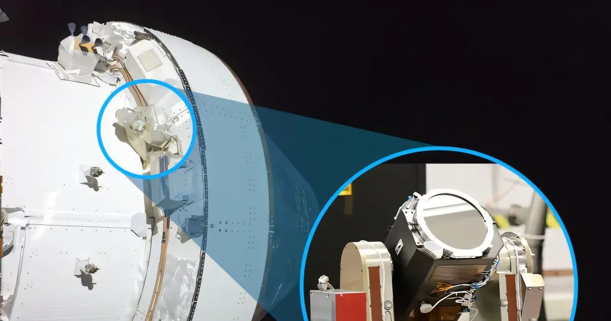 NASA Laser Terminal enhances views during Artemis II mission