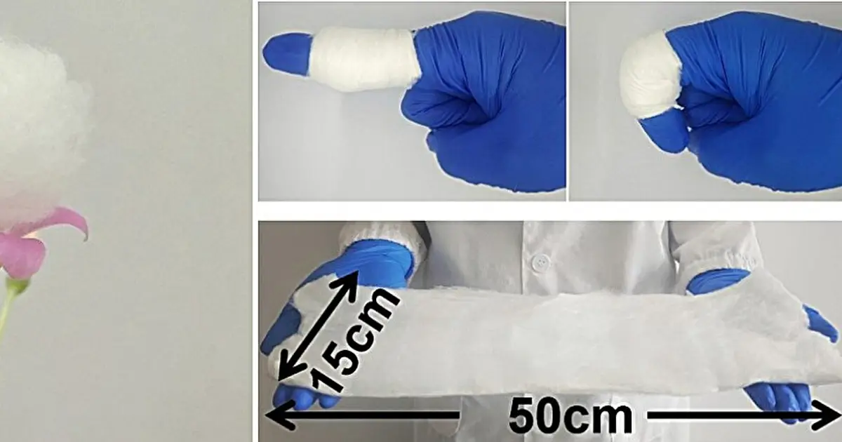 New heat-regulating fabric feels fluffy like cotton—but doesn't get wet