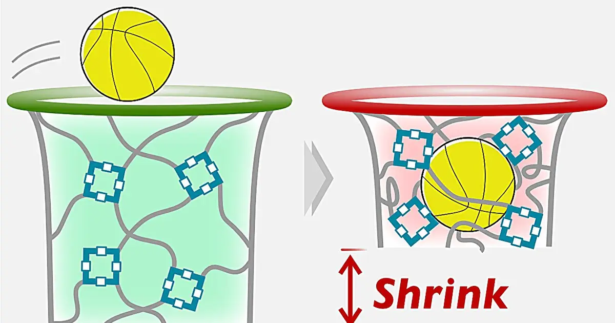 Novel porous gel changes color, shrinks and hardens when it detects target molecules