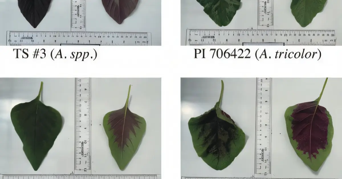 New research advances amaranth as a nutritious and high-performing leafy green crop