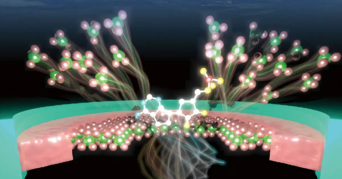 Smart sensor identifies present molecules by remembering the past