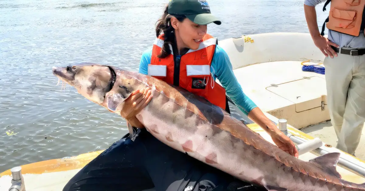 Newly discovered 'thunder' of Atlantic sturgeons inspires awe