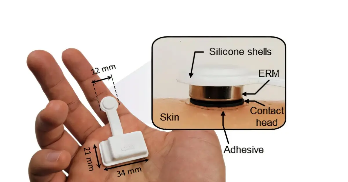 Wireless skin sensor could continuously track soft tissue disorders from home