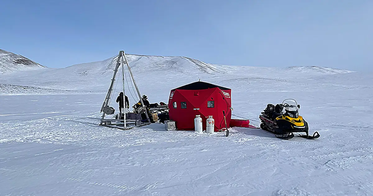 Patchier permafrost is linked to more intense hillslope erosion in Alaska
