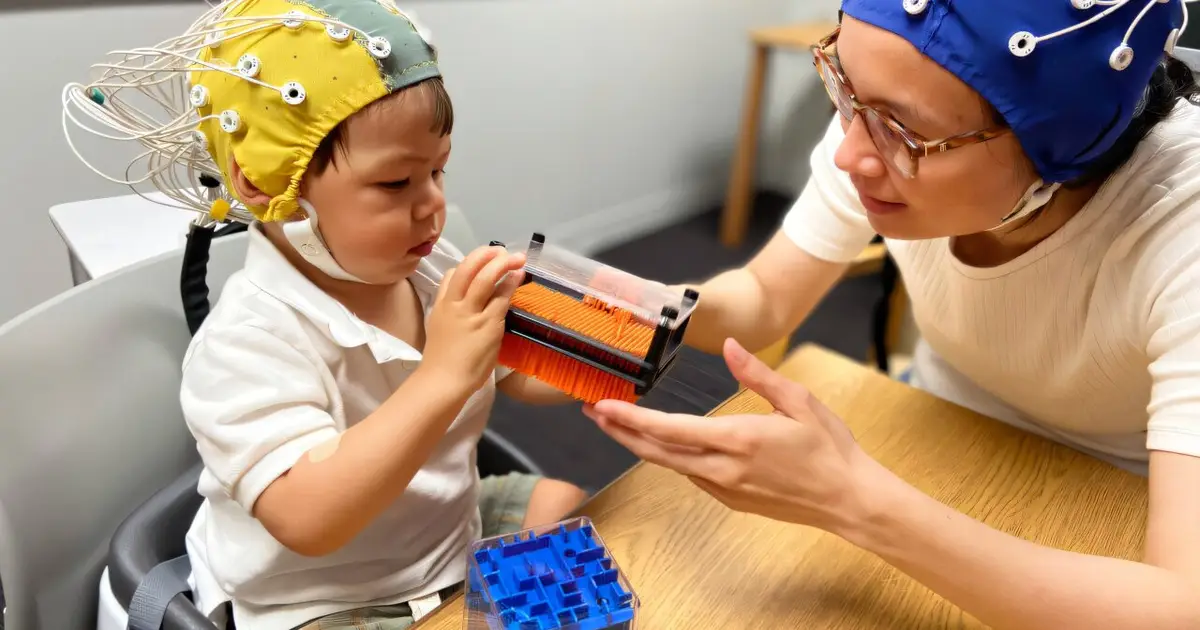 Toddler EEG study shows why story time and playtime really matter