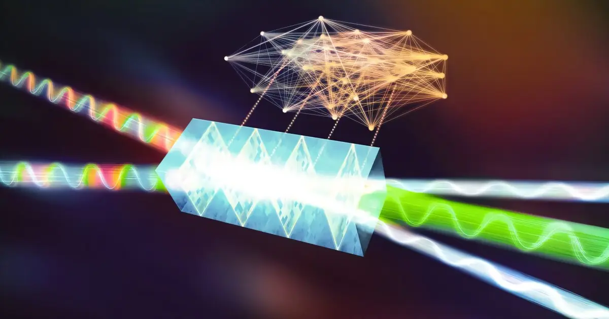 AI surrogate accelerates nonlinear optics simulations by orders of magnitude