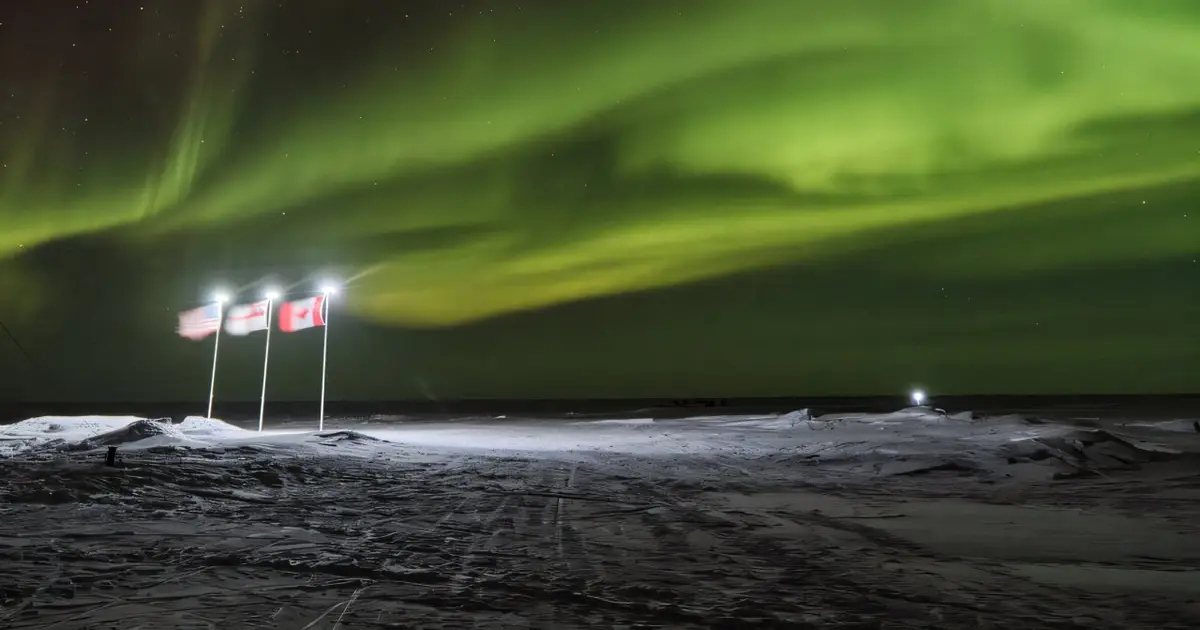 Researchers tune into Arctic under-ice sounds and test through-ice communication