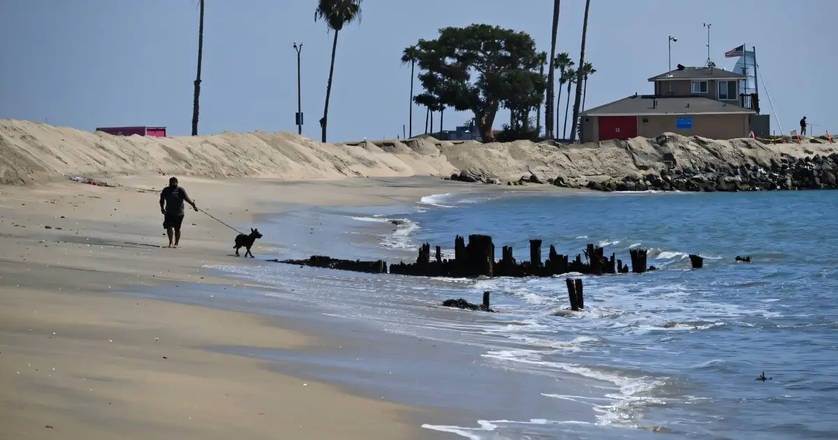 Sea levels to rise in California as a coastal wave surges up the West Coast