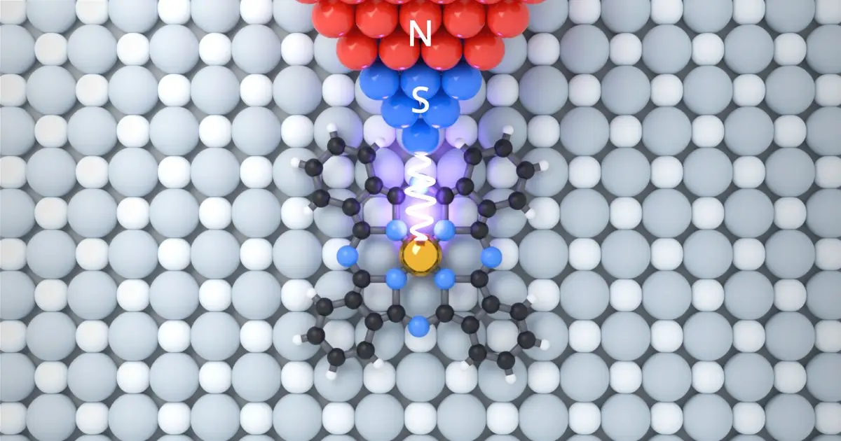 Scientists achieve all-electrical control of single-molecule quantum states