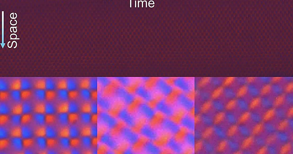 Scientists catch classical space-time crystals moving like Majorana quasiparticles