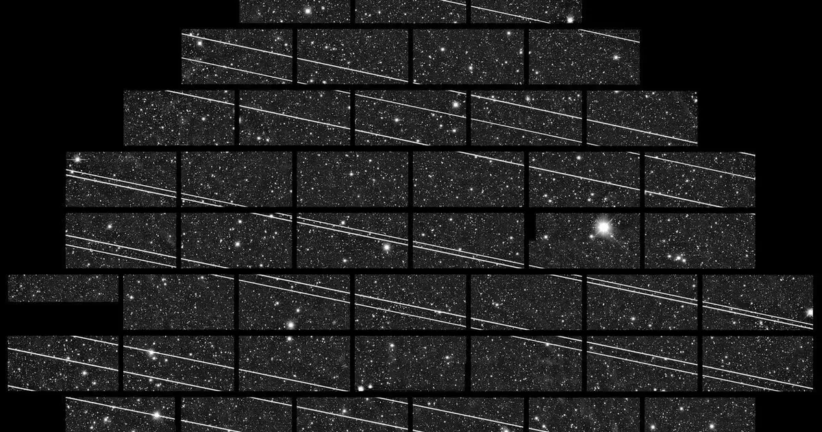 Space telescopes are now overwhelmed by satellite trails