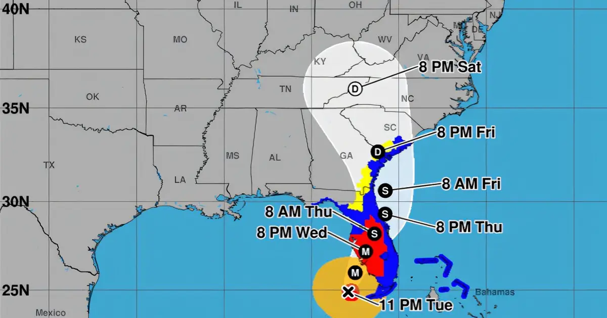 New hurricane graphic helps people identify watch areas, doesn't change risk perception