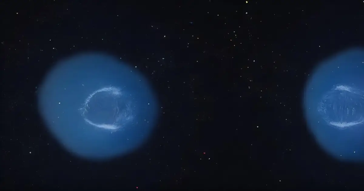Third time's the charm for a row of faint galaxies without dark matter