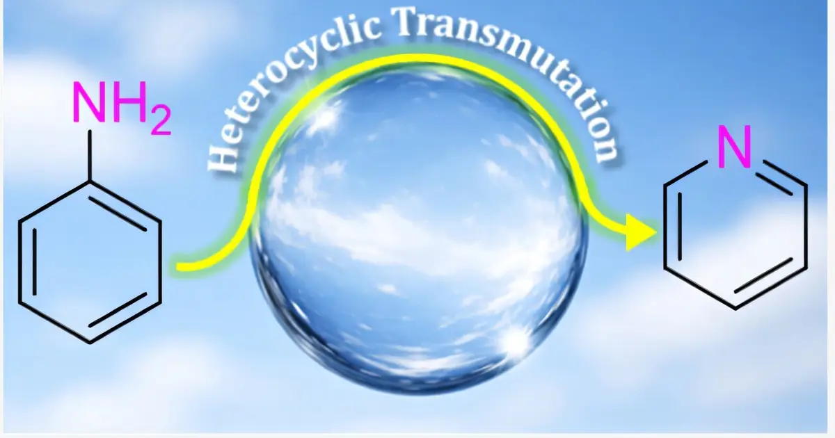 Tiny water droplets transmutate aniline into pyridine in ambient and catalyst-free conditions