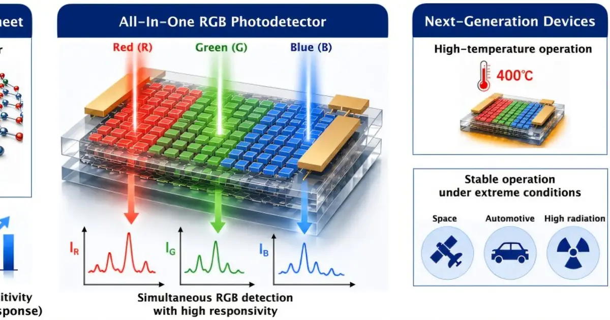 Transparent nanosheets could shrink phone cameras while preserving high-resolution color images