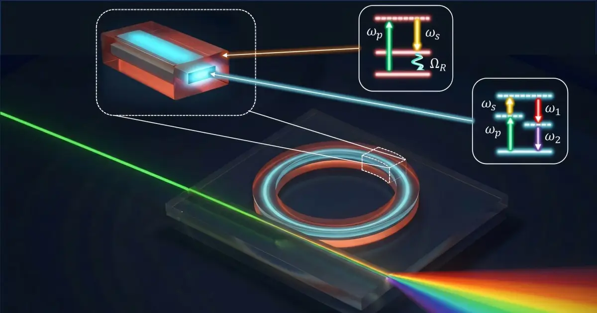 Two materials, one photonic chip: Unlocking a new way to generate light frequencies