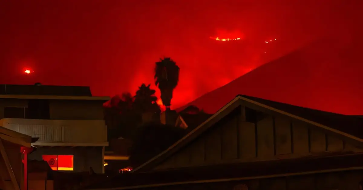 California wildfire damage risk map uses factors most closely linked to severe property losses