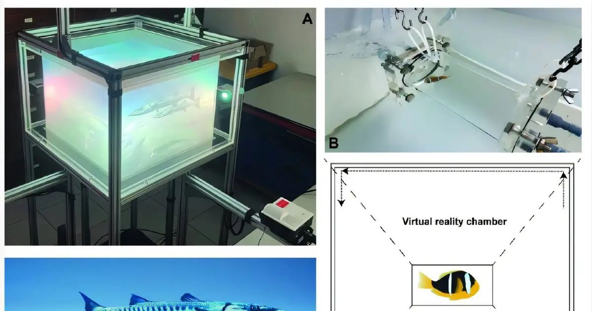 Virtual reality fish platform offers insights into the impact of artificial light on aquatic life