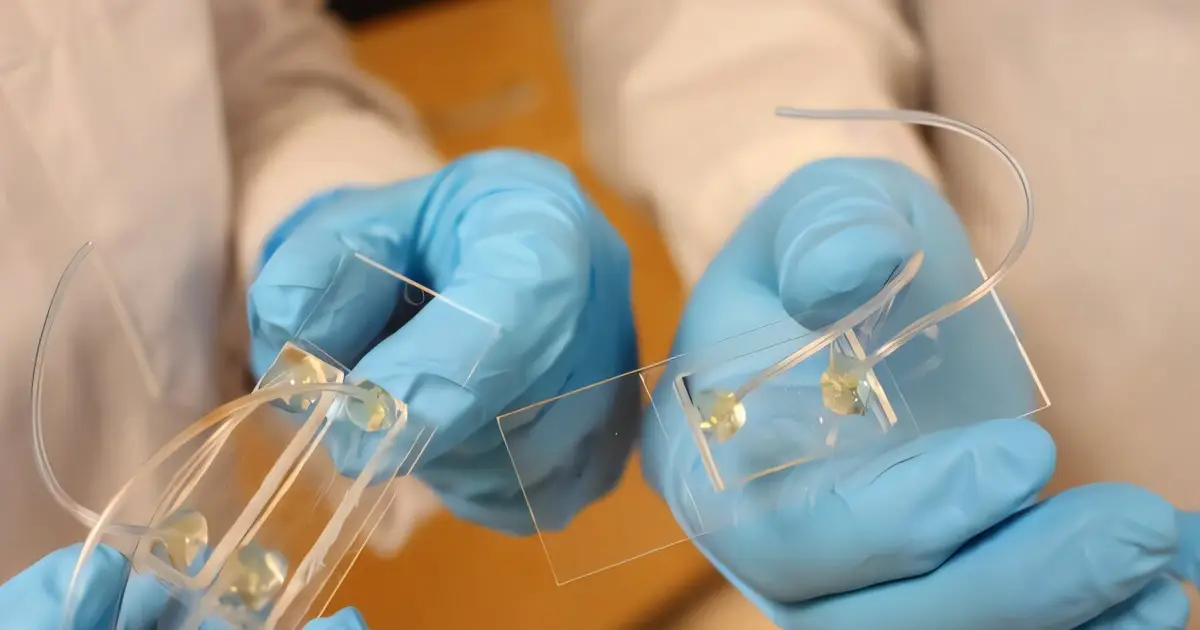 We designed a new way to build miniature fluidic devices to enable personalized cancer treatment