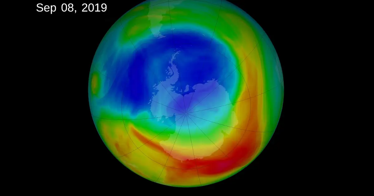 September's ozone hole was the biggest in 20 years