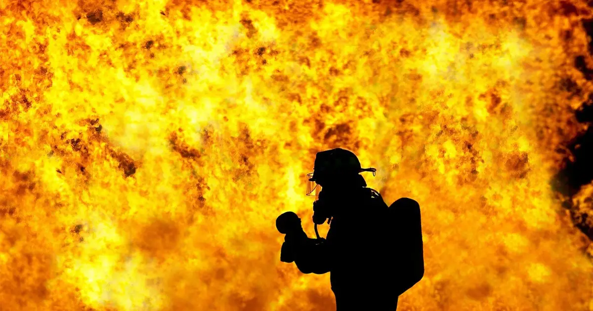 Firefighters face a higher risk of skin cancer, but nano fabrics with tiny, rough fibers can help keep them safer