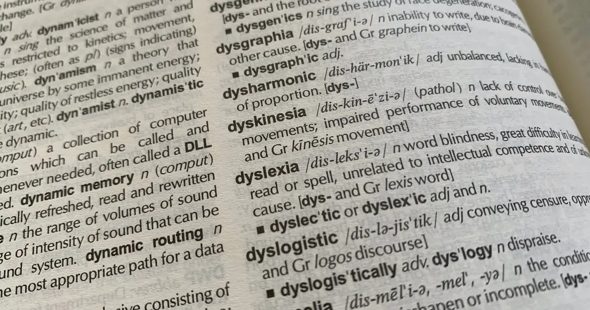 Definition of dyslexia updated for first time in 20 years