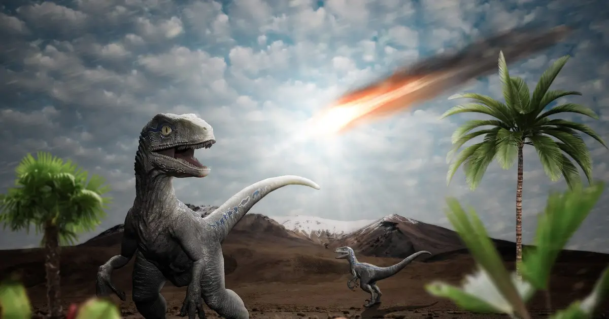Chicxulub's lingering dust may have turned falling debris into a global firestorm