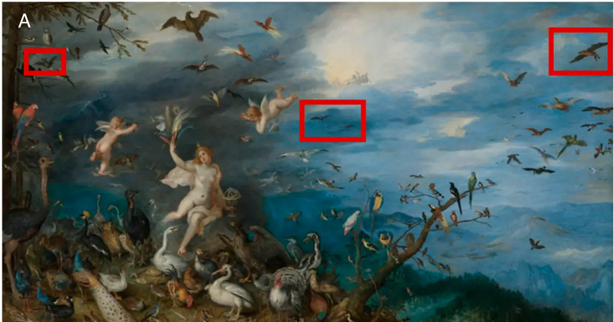 400-year-old painting reveals a bat's secret diet