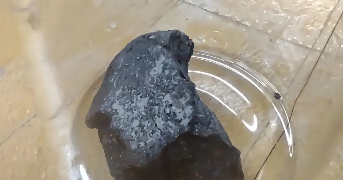 A glimpse of the solar system's origins: Striking details on the molecules inside a meteorite