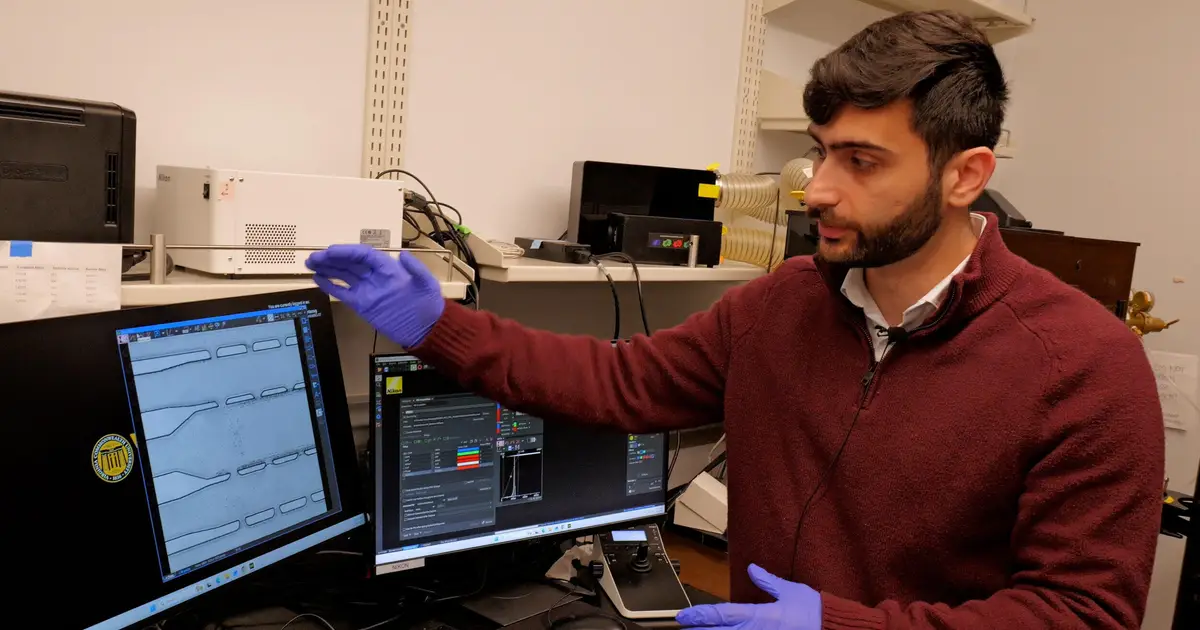 Researcher uses microfluidic chips to simulate environments metastatic prostate cancer travels through