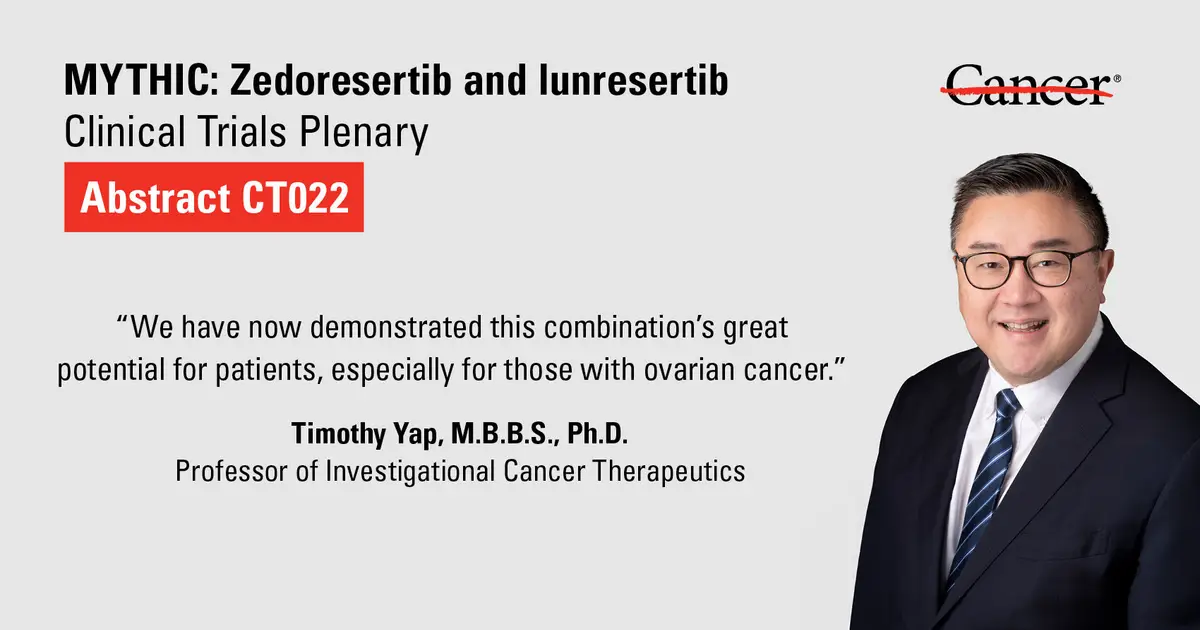 AACR: Zedoresertib and lunresertib combination shows promising antitumor activity