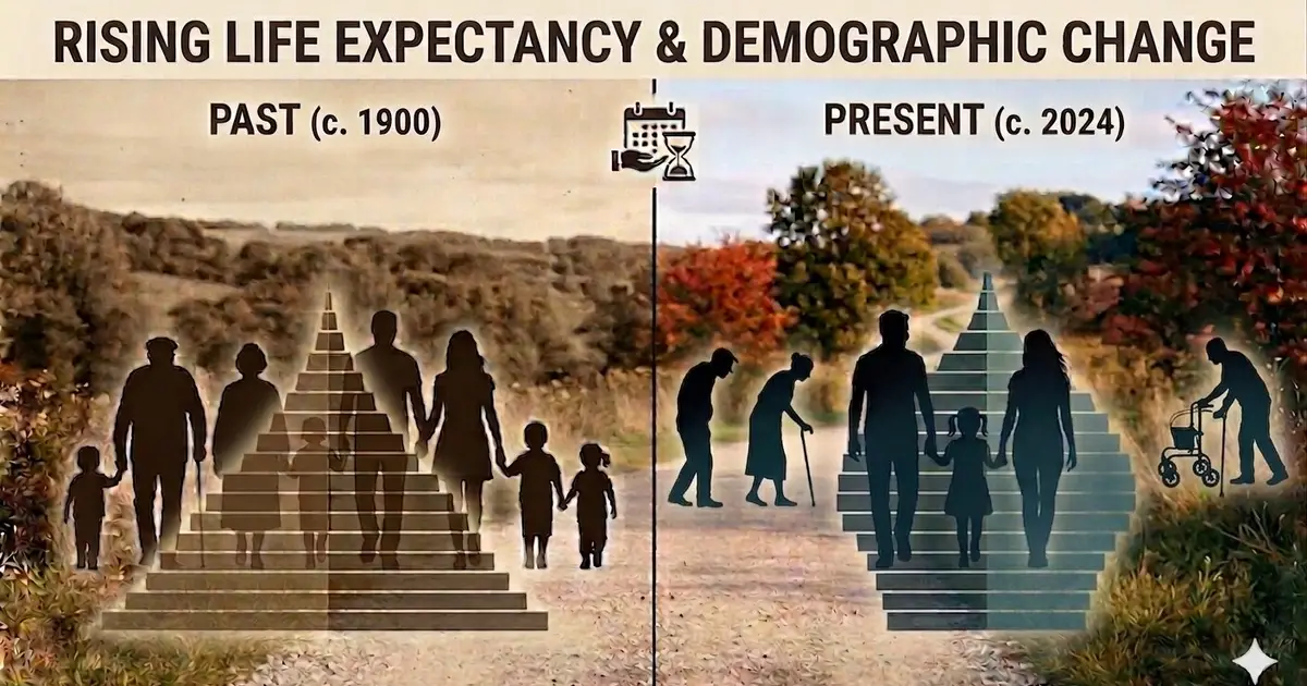 'Selection shadow' may explain why longer lives bring more age-related disease