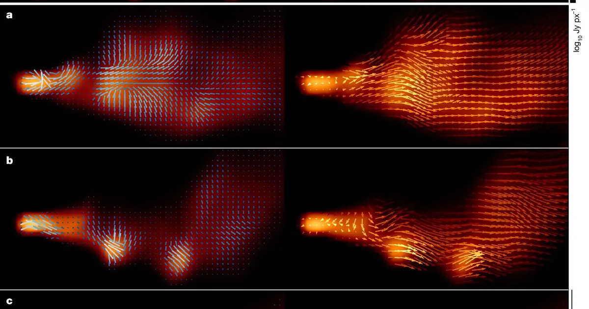 Continuous video of black hole radio observations challenges shock wave theory