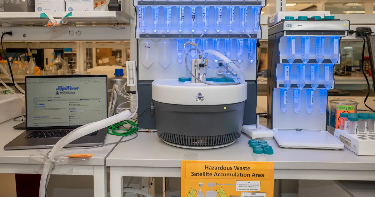 Open-source AI predicts key peptide traits before costly lab testing