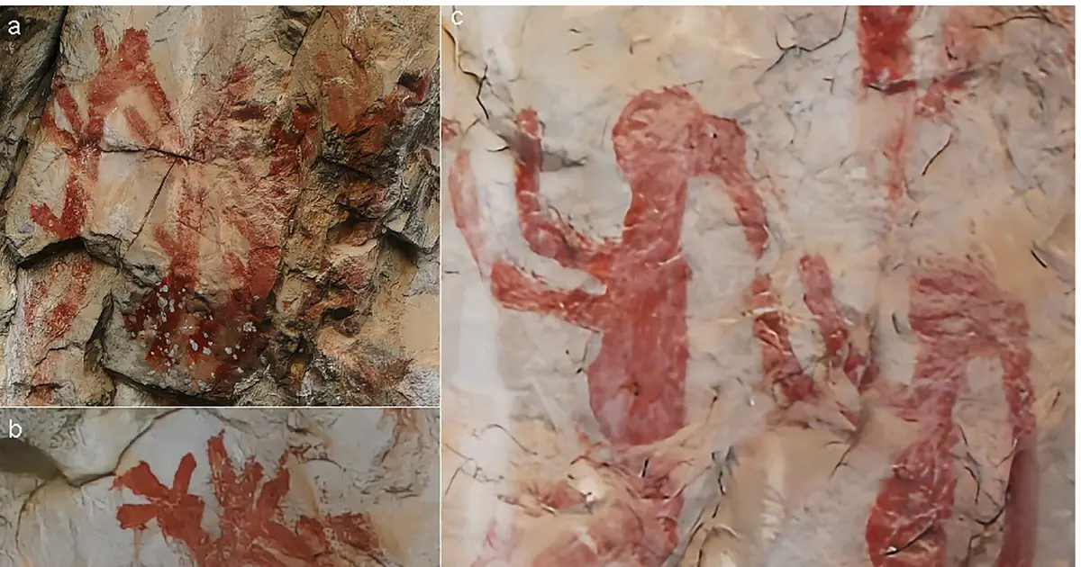 Human blood may have helped preserve ancient Chinese rock art for 2,000 years