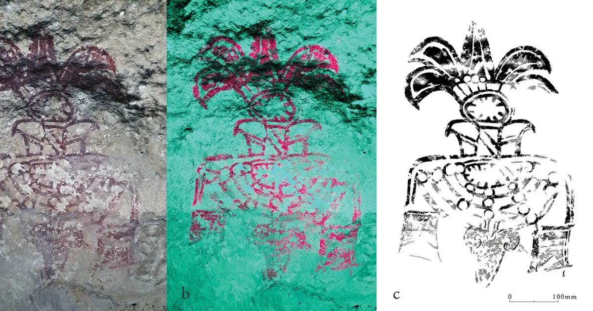 Faded cave glyphs offer fresh clues to Teotihuacan's ancient writing system
