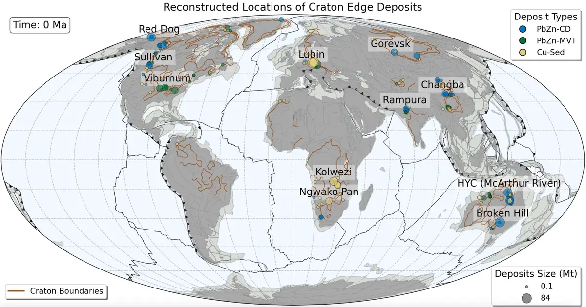 How ancient subduction zones helped create hotspots of mineral wealth