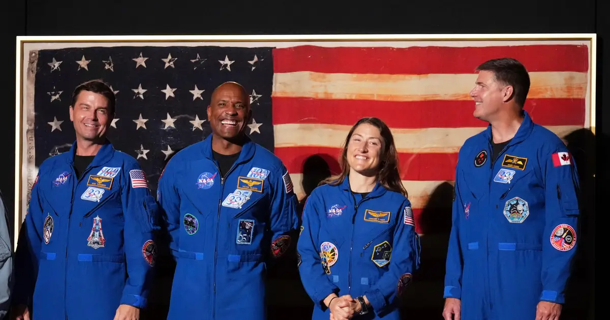 Artemis II astronauts reunite with their moonship 3 months after record-breaking flight