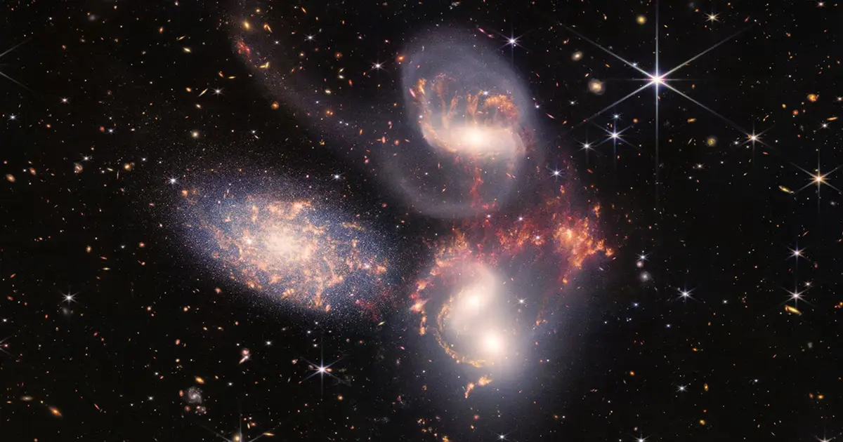 Astronomers spot an extremely rare galaxy mega-merger