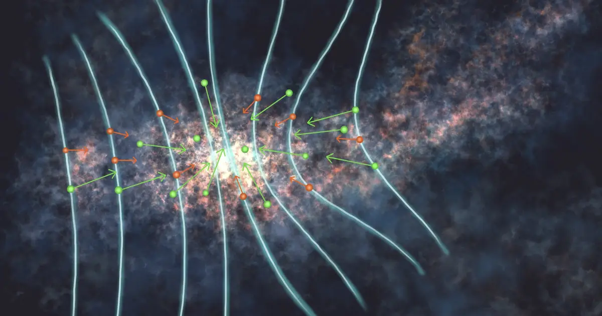 Capturing the cosmic 'drift' before a star is born