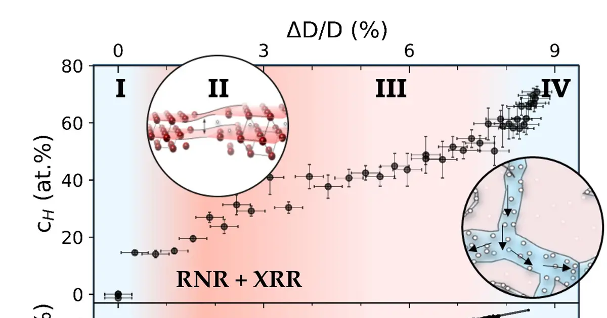 Catching hydrogen in the act: Tracking the absorption process over time