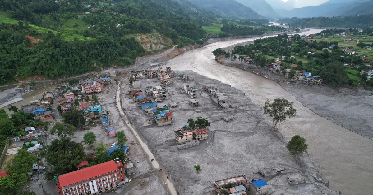 Climate change made deadly Nepal glacier and rock collapse more likely, according to analysis