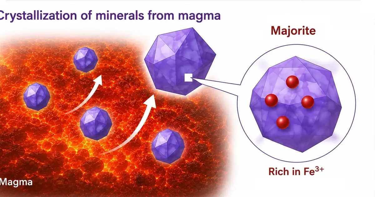 Deep magma oceans may have locked ferric iron into majorite on Earth and Mars