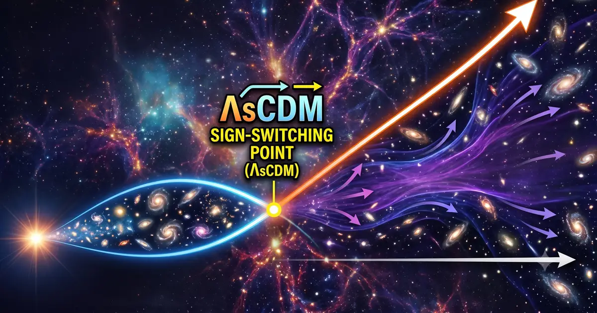 Dark energy flips its sign, but the Hubble tension refuses to budge