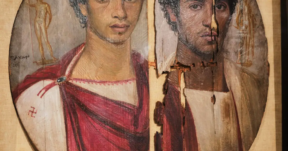 Egypt's Fayoum mummy portraits to travel abroad for first time after restoration