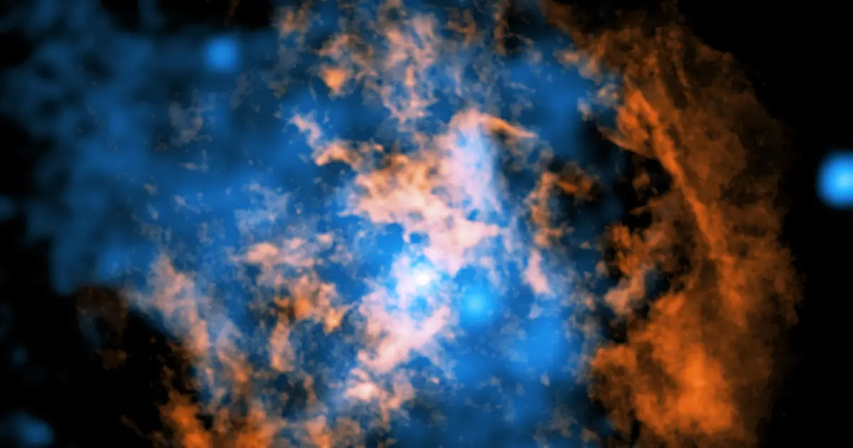Milky Way black hole's missing wind finally found after a half-century-long search