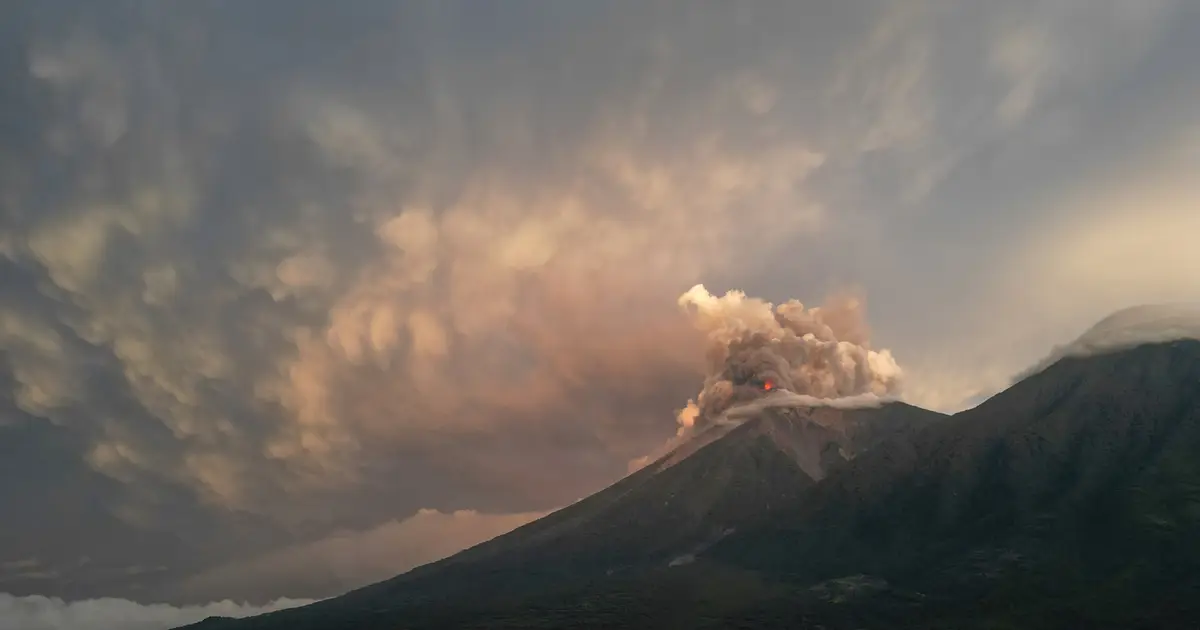 Fuego volcano spews more ash and mud as Guatemala shelters 1,700 who fled nearby villages