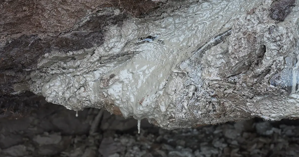 Heat-trapping gas once frozen in Arctic ground is slowly leaking and warming the planet