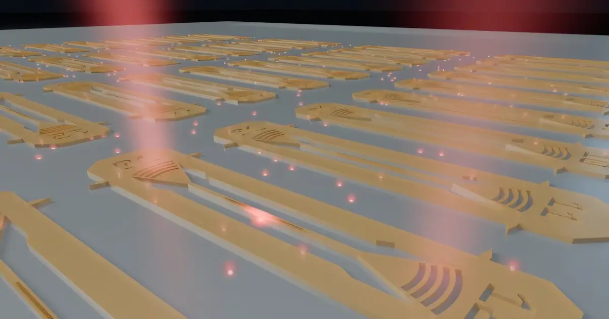 Hybrid diamond chip strengthens interactions between light and quantum bits