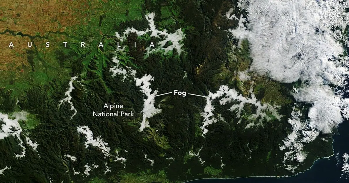 Image: Australia's cloudy beauty